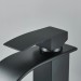 Black Waterfall Bathroom Faucet Sink Vanity Mixer Single Handle W/ Pop Up Drain - view 12