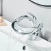 Modern Bathroom Faucet Waterfall Sink Vanity Mixer Taps Single Handle Chrome - view 3