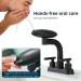 Black 4 Modes Bathroom Sink Faucet 3Hole 4in Centerset Vanity Mixer With Drain - view 4