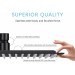 16" Black Square Rain Shower Head High‑Pressure Large Rainfall Fixed Shower Head - view 5