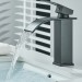 Matte Black Bathroom Basin Faucet Waterfall Sink Vanity Mixer Taps Single Handle - view 4