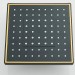 Black&Gold Shower Faucet Set 8in Rainfall Shower Head Exposed Shower System Kit - view 16