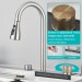 Flying Rain Stainles Steel Waterfall Kitchen Sink W PullDown Faucet Gray31.5INCH - view 10