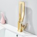 Gold Waterfall Bathroom Sink Faucet Basin Vanity Mixer Taps 1 Hole Single Handle - view 8