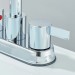 Chrome Bathroom Sink Faucet 3Hole 4inch Centerset Vanity Mixer 2 Handle Faucet - view 9
