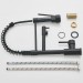 Matte Black Kitchen Faucet Pull Down Sprayer Swivel Single Handle Sink Mixer Tap - view 12