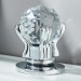 Chrome Bathroom Sink Faucet Dual Crystal Handle 3 Holes Basin Vanity Mixer Tap - view 7