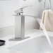 2 Sets Bathroom Sink Faucet Waterfall Lavatory Vanity Taps Single Handle W/Cover - view 4