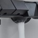 Black Shower System Rainfall Shower Faucet Fixtures Set W/Hand Shower Wall Mount - view 10