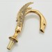 Gold Swan Bathroom Faucet 3 Holes Sink Vanity Faucet Dual Handle Mixer Taps - view 12