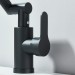 Black Bathroom Sink Faucet 1080° Swivel Robotic Arm Single Handle Vanity Faucet - view 10