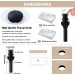 Oil Rubbed Bronze Tall Bathroom Sink Faucet 1Hole Waterfall Vessel Mixer W/Drain - view 9