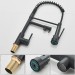 Matte Black Kitchen Faucet Pull Down Sprayer Swivel Single Handle Sink Mixer Tap - view 11