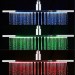 16Inch LED Rain Shower Head High Pressure Square Rainfall Bath Showerhead Chrome - view 3