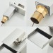 LED Bathroom Sink Faucet 1 Or 3 Holes Vanity Mixer Single Handle Brushed Nickel - view 11