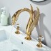Gold Swan 8" Widespread Bathroom Sink Faucet 3 Hole 2 Handle Vanity Mixer Faucet - view 5