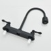 Black High Arc Kitchen Faucet 8 Inch Centerset 3 Hole 2 Handle Sink Mixer Taps - view 10