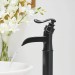 Oil Rubbed Bronze Bathroom Sink Faucet 1Handle Tall Waterfall Vessel Mixer Drain - view 6