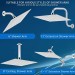 Rain Shower Head High Flow 12inch Large Rainfall Shower Heads Stainless Steel - view 8