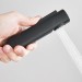 Black Rainfall Shower Faucet Set Bathroom Exposed Shower System With Mixer Valve - view 9