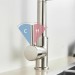 Commercial Kitchen Sink Faucet Pull Down Sprayer Twin Head Mixer Stainless Steel - view 7