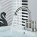 4 Inch Bathroom Sink Faucet 2Handle Centerset Vanity Mixer Faucet Brushed Nickel - view 7