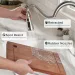 Kitchen Sink Faucet Brushed Nickel Single Handle Swivel Pull Down Sprayer Mixer - view 5