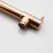 Kitchen Faucet Rose Gold Swivel&Pull Down Spout Deck Mount Brass Mixer Basin Tap - view 8