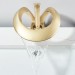 Luxury Waterfall Bathroom Sink Faucet Brushed Gold Single Handle Vanity Faucet - view 4
