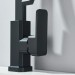 Waterfall Bathroom Faucet 1 Hole Sink Vanity Mixer Faucet Single Handle Black - view 8