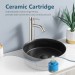 Brushed Nickel Tall Bathroom Faucet Single Handle Hole Sink Vanity Mixer W/Drain - view 6