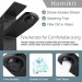 Matte Black Waterfall Bathroom Sink Faucet Basin Mixer Tap Single Handle W/Drain - view 11