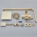 Brushed Gold Shower Faucet Set Exposed Shower System 8inch Rain Shower Head Comb - view 12