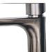 Grey Commercial Stainless Steel Bathroom Sink Faucet Single Handle One Hole Rv - view 6