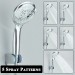 Chrome 12 In Rain Shower Head With Handheld Spray Combo High Pressure Adjustable - view 10