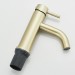 Brushed Gold Modern Bathroom Sink Faucet Single Handle 1 Hole Vanity Basin Tap - view 9