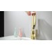 Gold Waterfall Bathroom Sink Faucet Basin Vanity Mixer Taps 1 Hole Single Handle - view 3