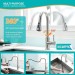 Stainless Steel Kitchen Faucet Swivel Sink Mixer Faucet Pull Down Sprayer Taps - view 5