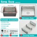 Stainless Steel Kitchen Sink Single Bowl Drop In Kitchen Basin With Drain Kit - view 3