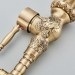 Brass Bathroom Faucet Single Handle Sink Vanity Mixer Taps With Cover And Drain - view 11