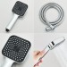 Chrome High Pressure 4inch Rain Shower Head With Handheld Spray Combo Wall Mount - view 11