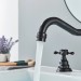 Oil Rubbed Bronze Widespread Bathroom Sink Vanity Faucet 3 Hole 2 Handle W/Drain - view 6