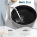 Brushed Nickel Tall Bathroom Faucet Single Handle Hole Sink Vanity Mixer W/Drain - view 5