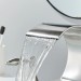 Brushed Nickel Bathroom Sink Faucet 3 Hole 2 Handle Waterfall Basin Vanity Mixer - view 3