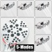 Chrome Bathtub Faucet With Handheld Shower Wall Mount Tub Filler And Diverter - view 6
