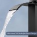 Matte Black Tall Bathroom Vessel Sink Faucet Single Handle Vanity Mixer W/Drain - view 4