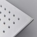 16Inch LED Rain Shower Head High Pressure Square Rainfall Bath Showerhead Chrome - view 5