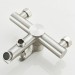 Brushed Nickel Bathtub Shower Faucet Wall Mount Tub Filler With Handheld Sprayer - view 13