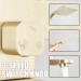 Brushed Gold Exposed Square Rainfall Shower System Set With Handheld Shower Head - view 5