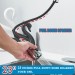 Chrome Kitchen Sink Faucet Pull Down Sprayer Single Handle Swivel Mixer Faucet - view 7